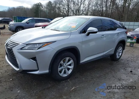 2017 Lexus Rx 350 из США, поврежденный, VIN 2T2ZZMCA2HC044491